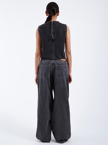 Dr. Denim Top 'Erin'‌‌‌‌‌‌‌‌ in Schwarz