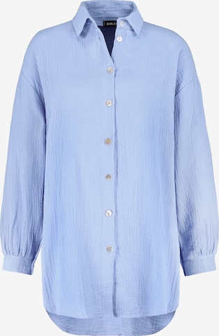 Sublevel Blouse in Blauw: voorkant