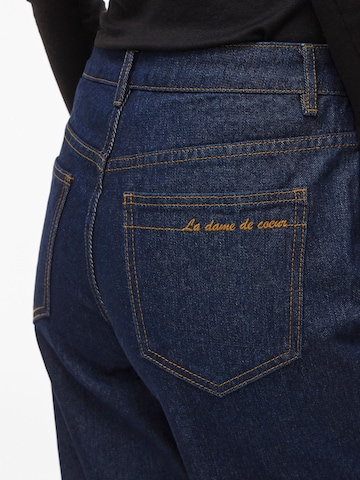 VILA Regular Jeans 'VIKELLY' in Blauw