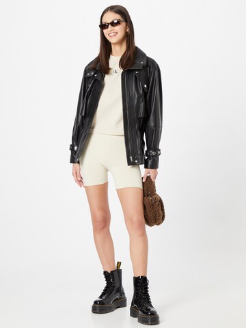 Calvin Klein Jeans Skinny Kalhoty – žlutá