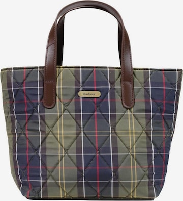 Barbour Schoudertas 'MINI QUILTED TOTE BAG 262MLBA0431' in Groen: voorkant