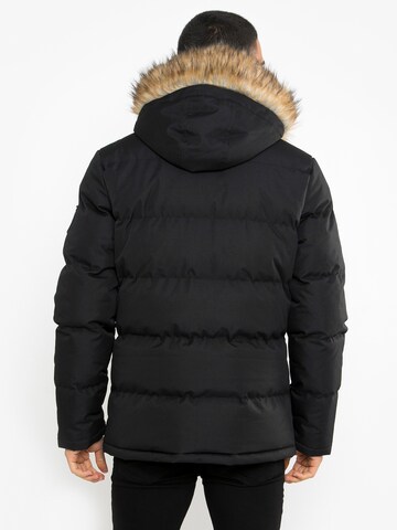Threadbare Zimní bunda 'Arnwood' – černá