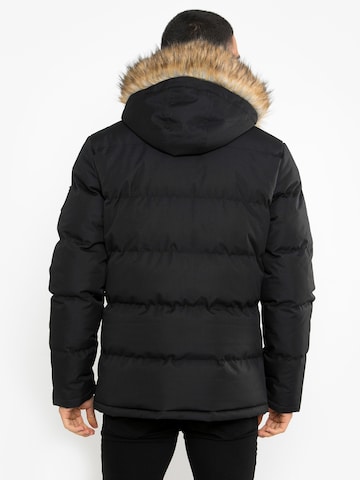 Veste d’hiver 'Arnwood' Threadbare en noir