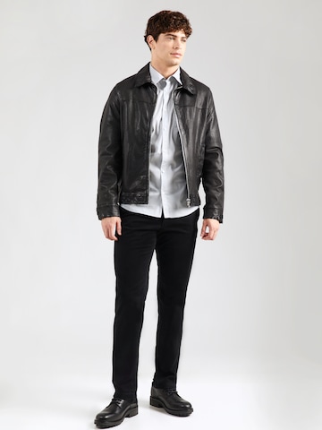 s.Oliver Slim Fit Skjorte i hvid