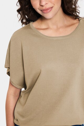 SAINT TROPEZ Sweater 'MilaSZ' in Grey