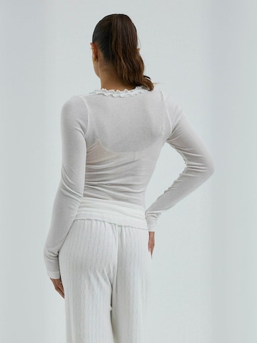 T-shirt Seamless Basic en blanc
