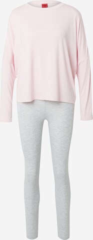 HUGO Pajama 'UNITE' in Pink: front