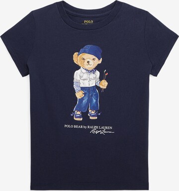 Polo Ralph Lauren T-shirt i blå: framsida