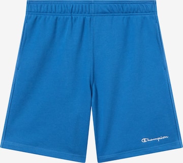 Champion Authentic Athletic Apparel Pants in Blue: front