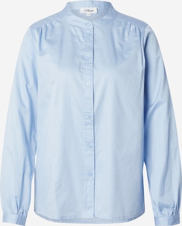 s.Oliver Bluse in Blau: Vorderseite