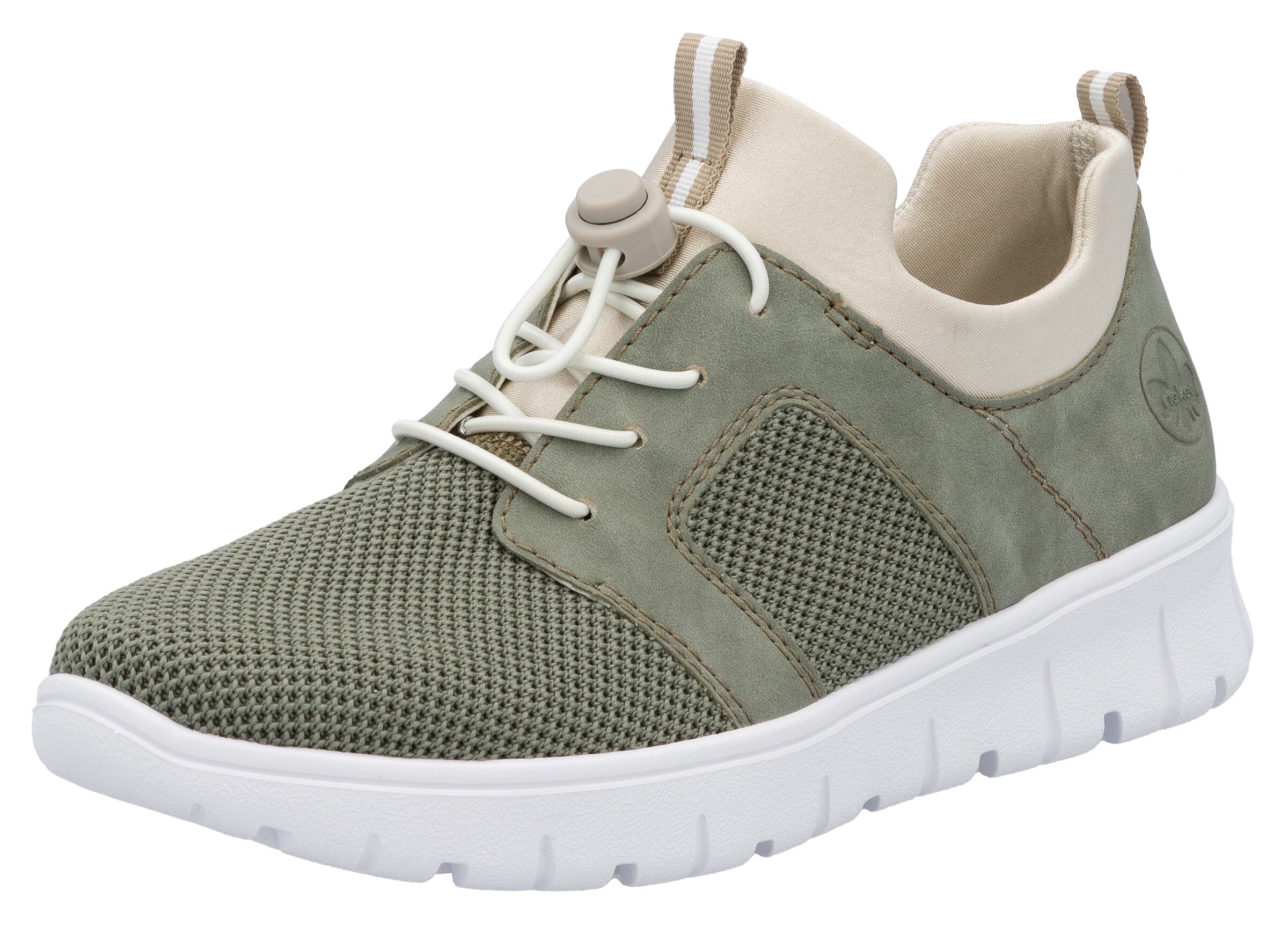 Rieker Slip On in Grün: Vorderseite