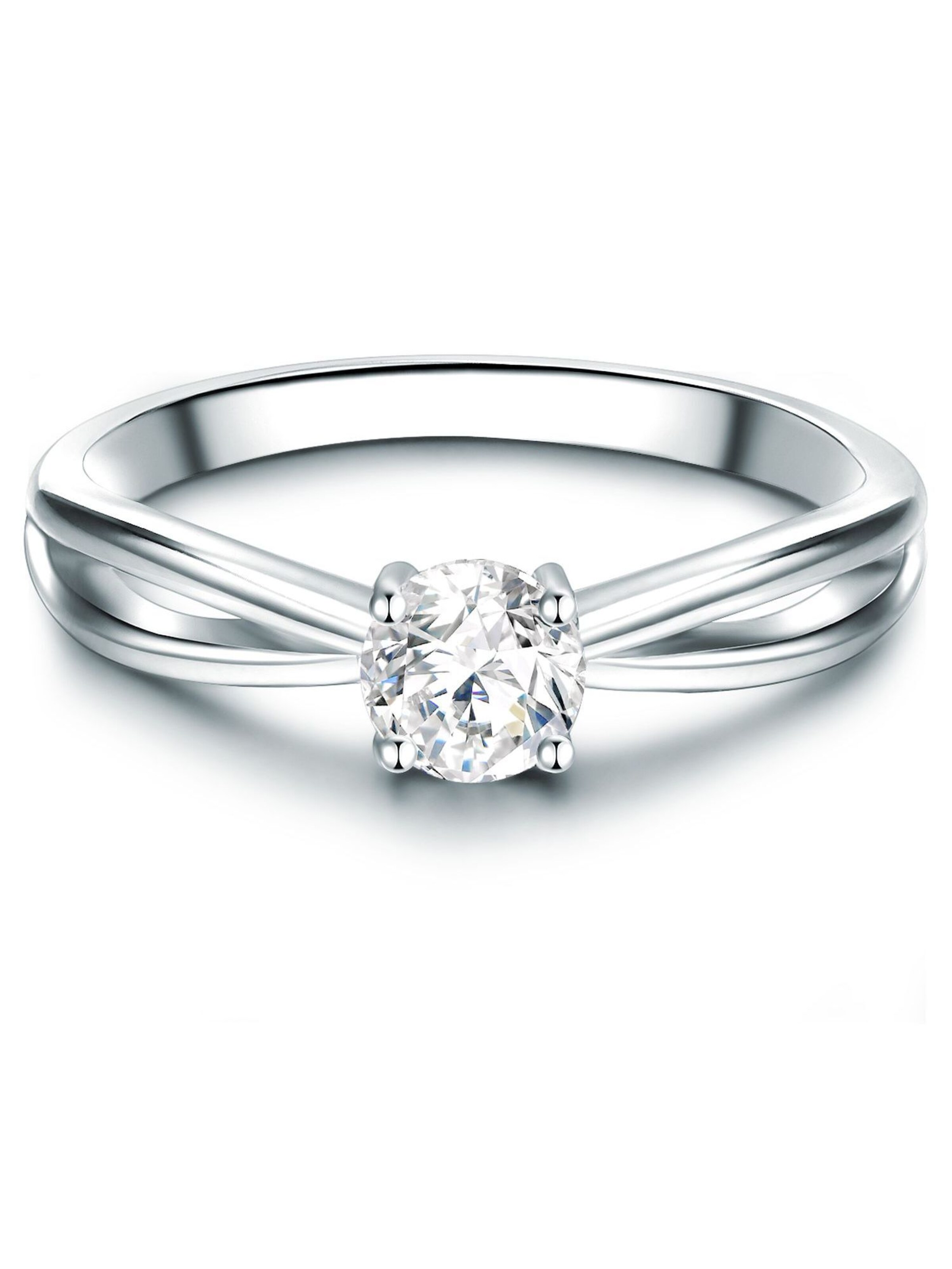 Trilani Ring in Silber: Vorderseite