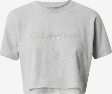 T-shirt fonctionnel Calvin Klein Performance en gris : devant