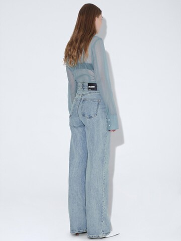 Dr. Denim Regular Jeans 'Echo High Straight - Jeans'‌ in Blau