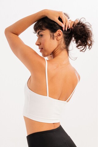 Bustier Soutien-gorge de sport Justever en blanc
