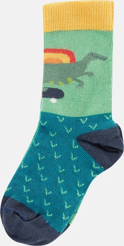 Frugi Socks in Blue: front