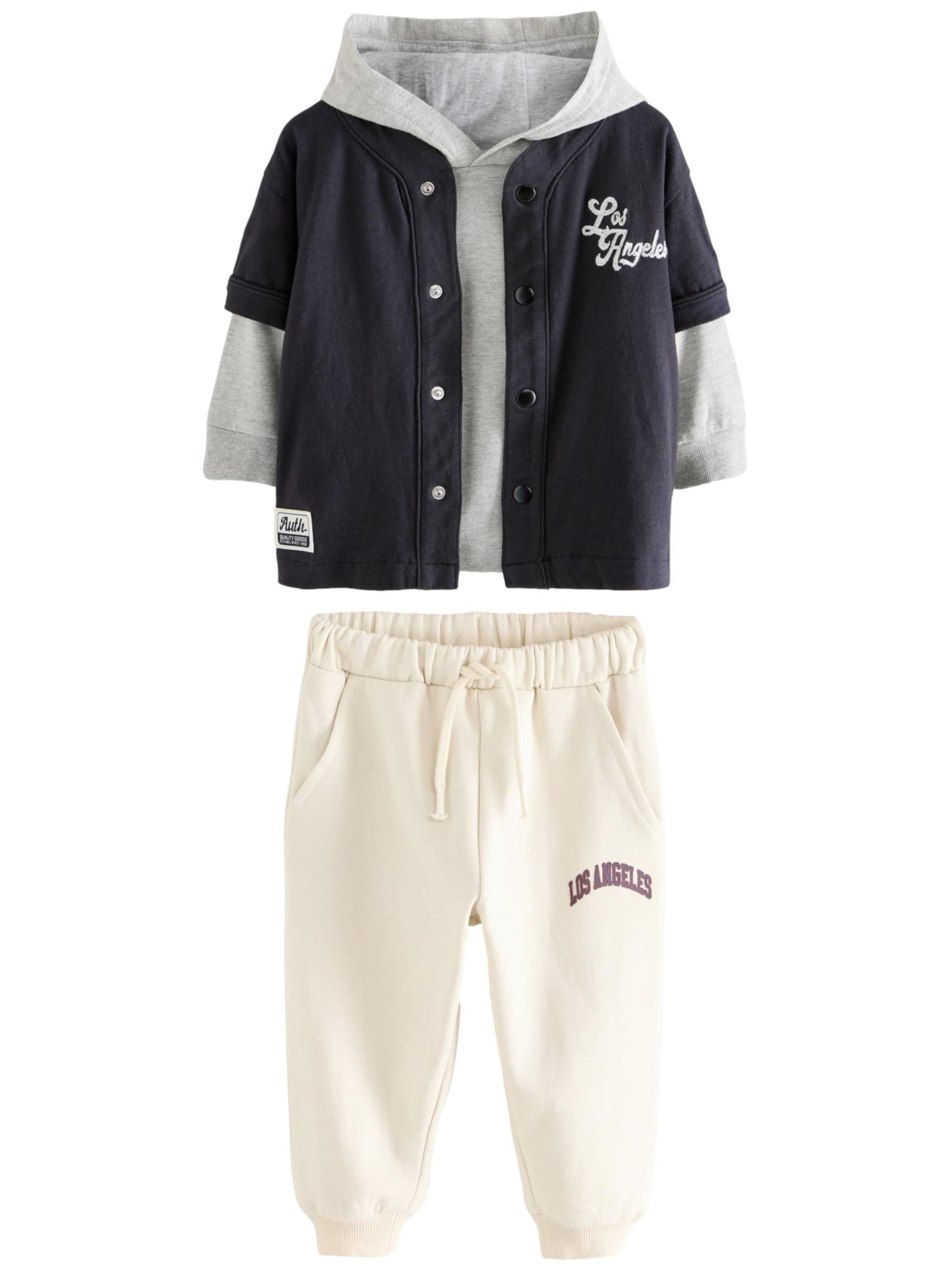 Set de la Next pe albastru: față