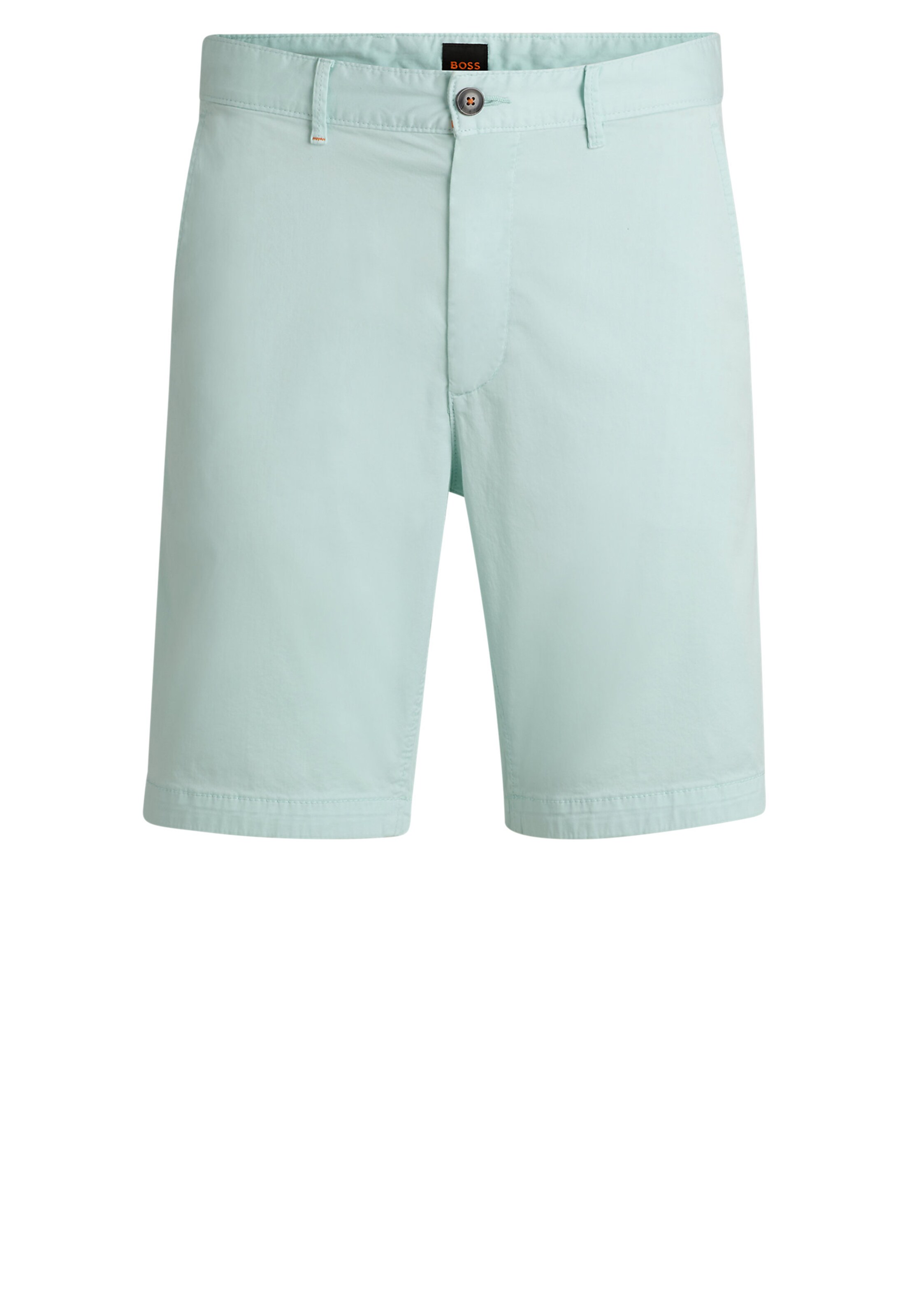 BOSS Chino in Groen: voorkant