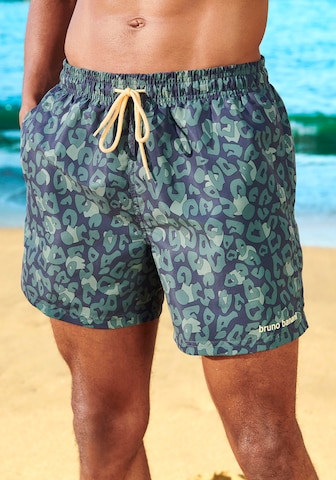 BRUNO BANANI Zwemshorts in Blauw: voorkant