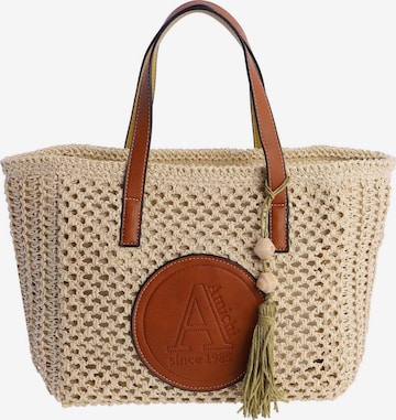 Amichi - Bolso de mano 'Aruba' en beige: frente