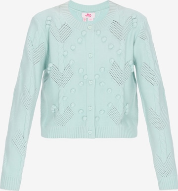 MYMO Вязаная кофта в Зеленый: спереди