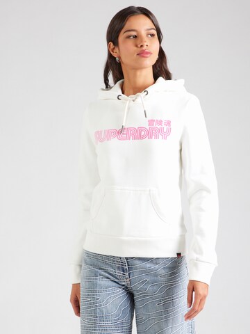 Superdry - Sudadera en beige: frente