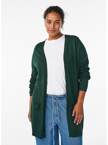 Zizzi Cardigan 'MCARRIE' i grøn