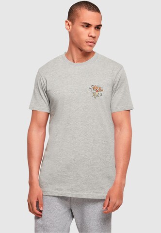 ABSOLUTE CULT T-Shirt 'Tom and Jerry - Frankenstein' in Grau: predná strana