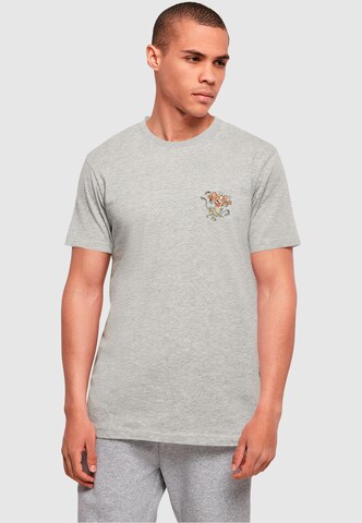 T-Shirt 'Tom and Jerry - Frankenstein' ABSOLUTE CULT en gris : devant