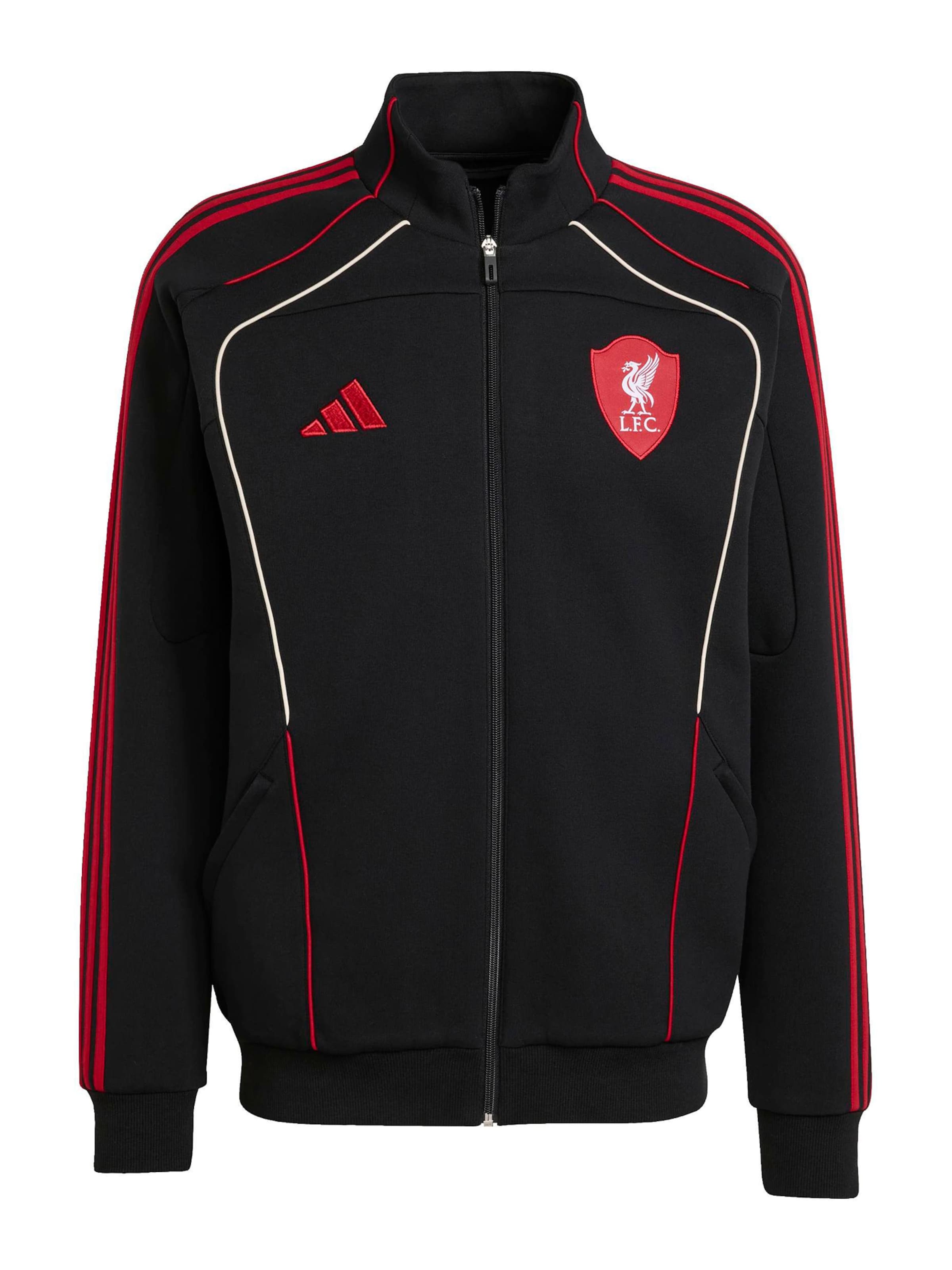 ADIDAS PERFORMANCE Яке за трениране 'LFC UBP' в черно: отпред