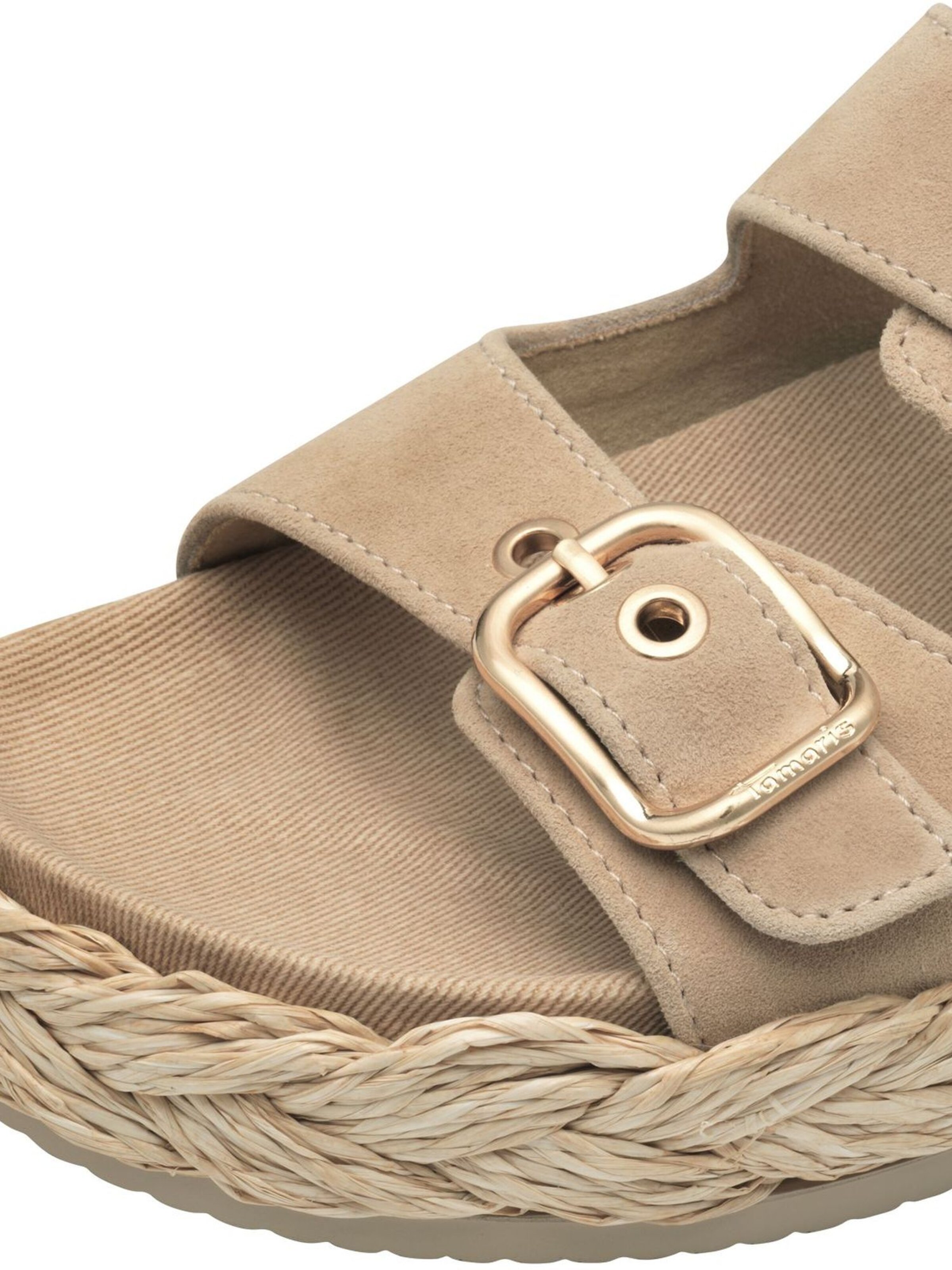 Mule Tamaris en marron