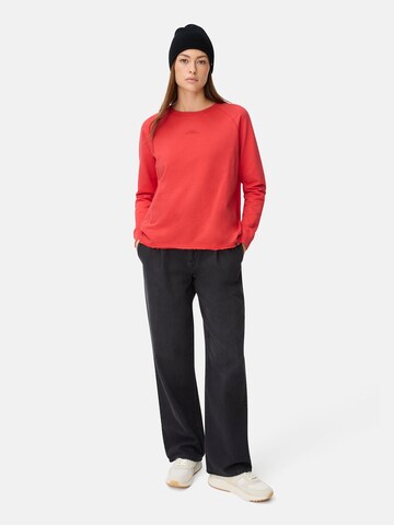 CAMEL ACTIVE Sweatshirt mit Raglanärmeln in Rot