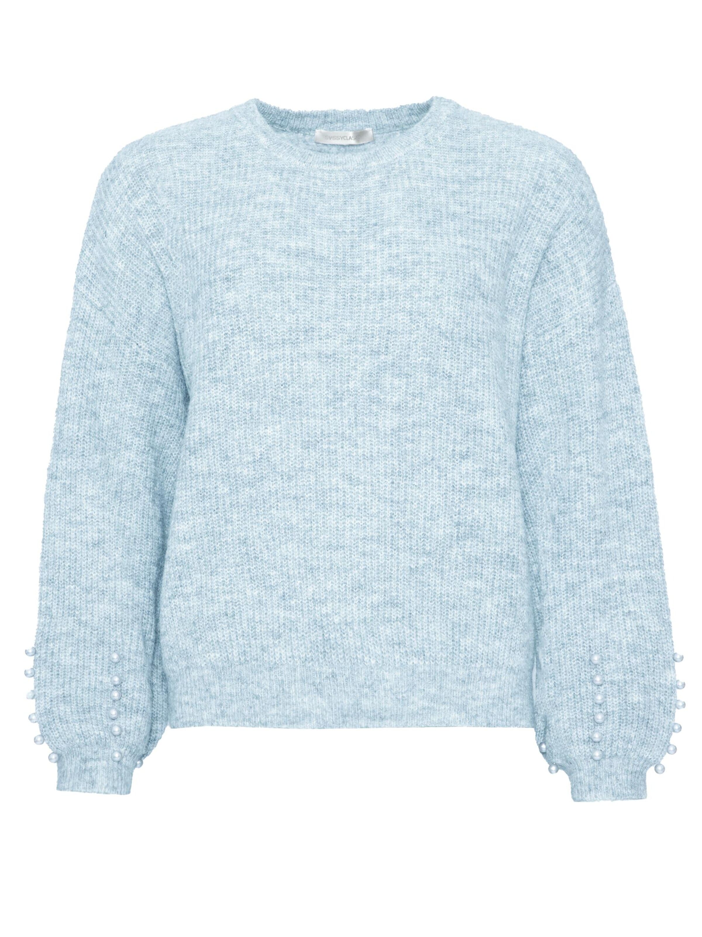 SASSYCLASSY Sweater in Blue: front
