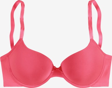 LASCANA Regular Bra in Pink: front