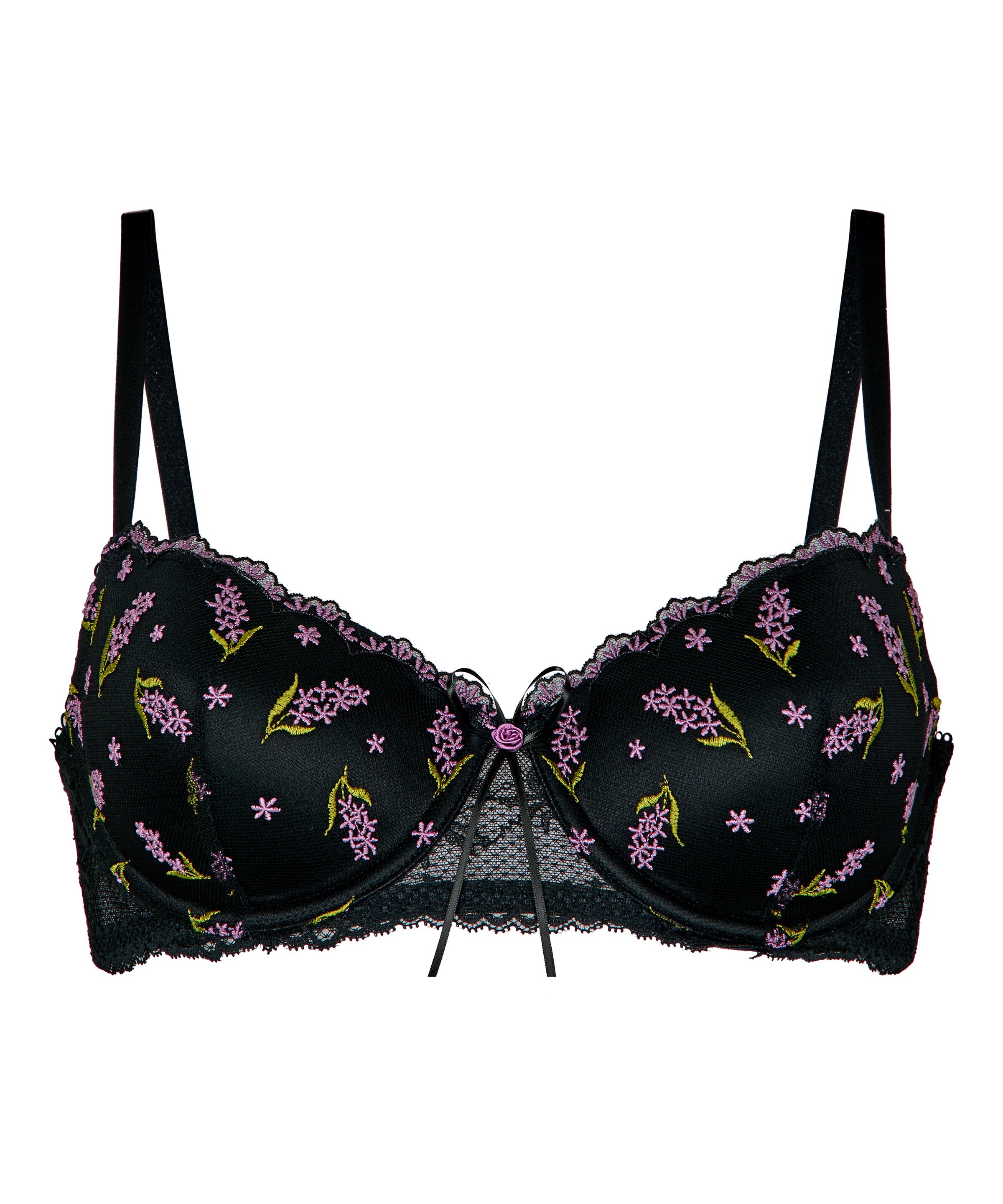 Soutien-gorge Hunkemöller en noir : devant