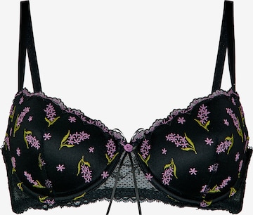 juoda Hunkemöller Liemenėlė: priekis