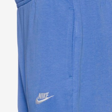 Nike Sportswear Tapered Pants 'Club' in Blue