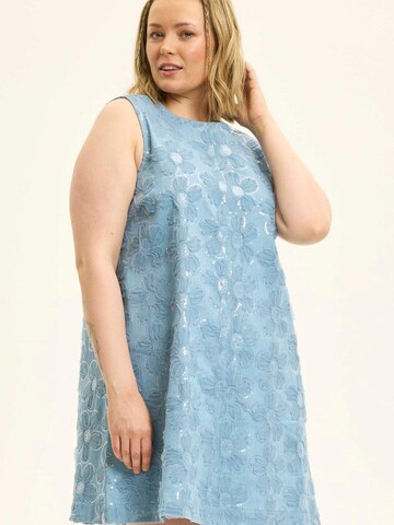 Anyday Jurk 'Poppy 341' in Blauw