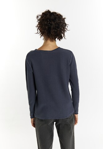 myMo ROCKS Sweater 'Ucy' in Blue