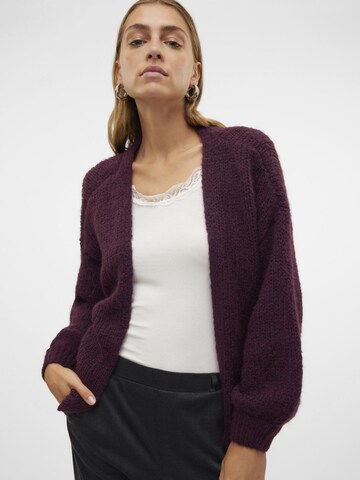 VERO MODA Strickjacke 'Maybe' in Rot