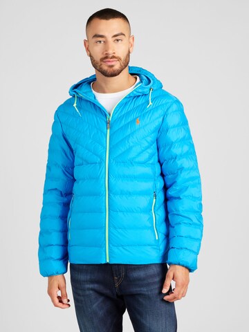 Polo Ralph Lauren Winterjas in Blauw: voorkant