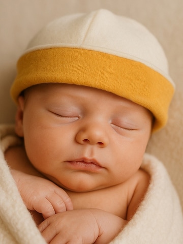 PAPATE - Gorra en amarillo