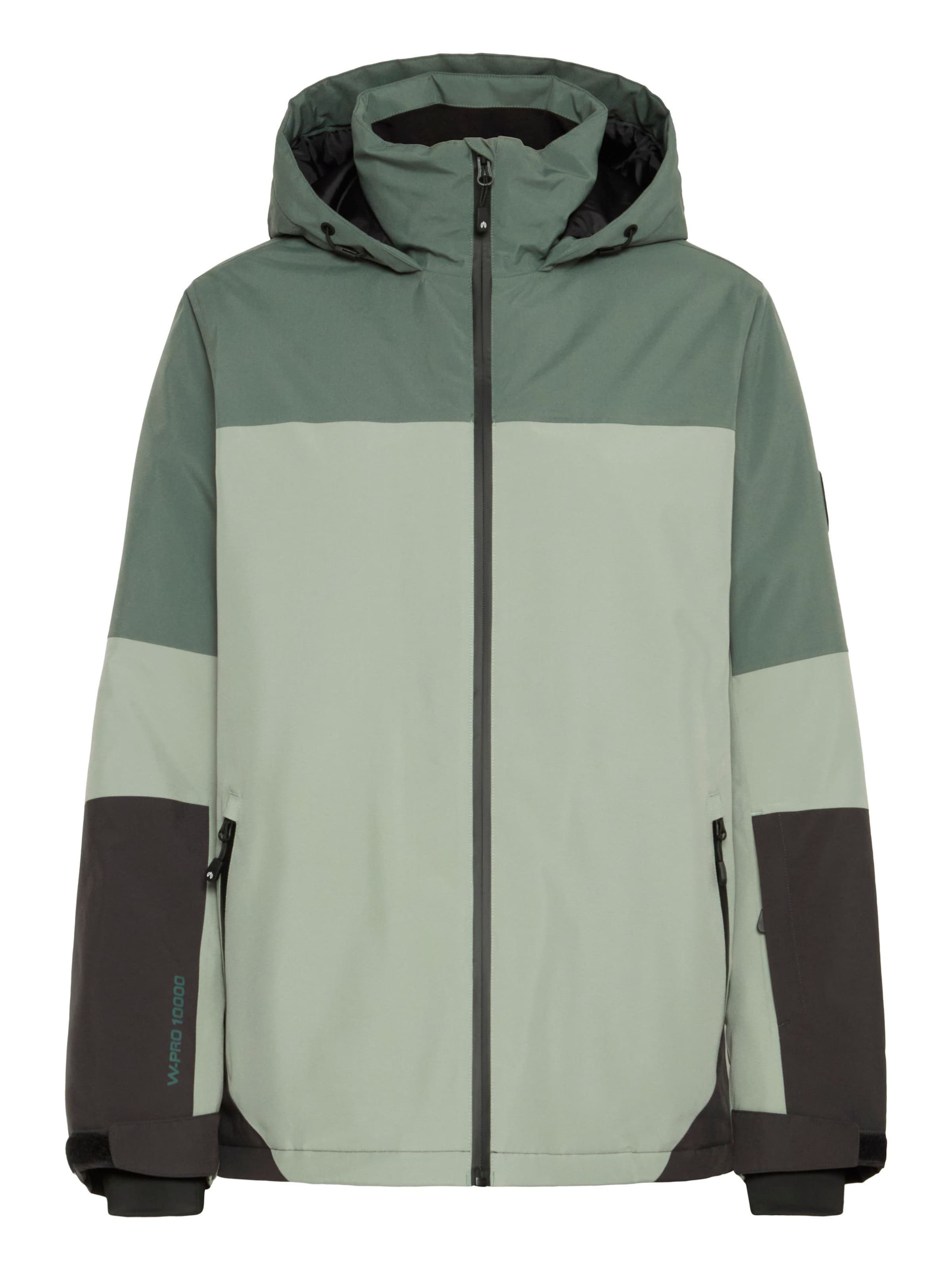 North Bend Skijacke ' NBNona W ' in Grün: Vorderseite