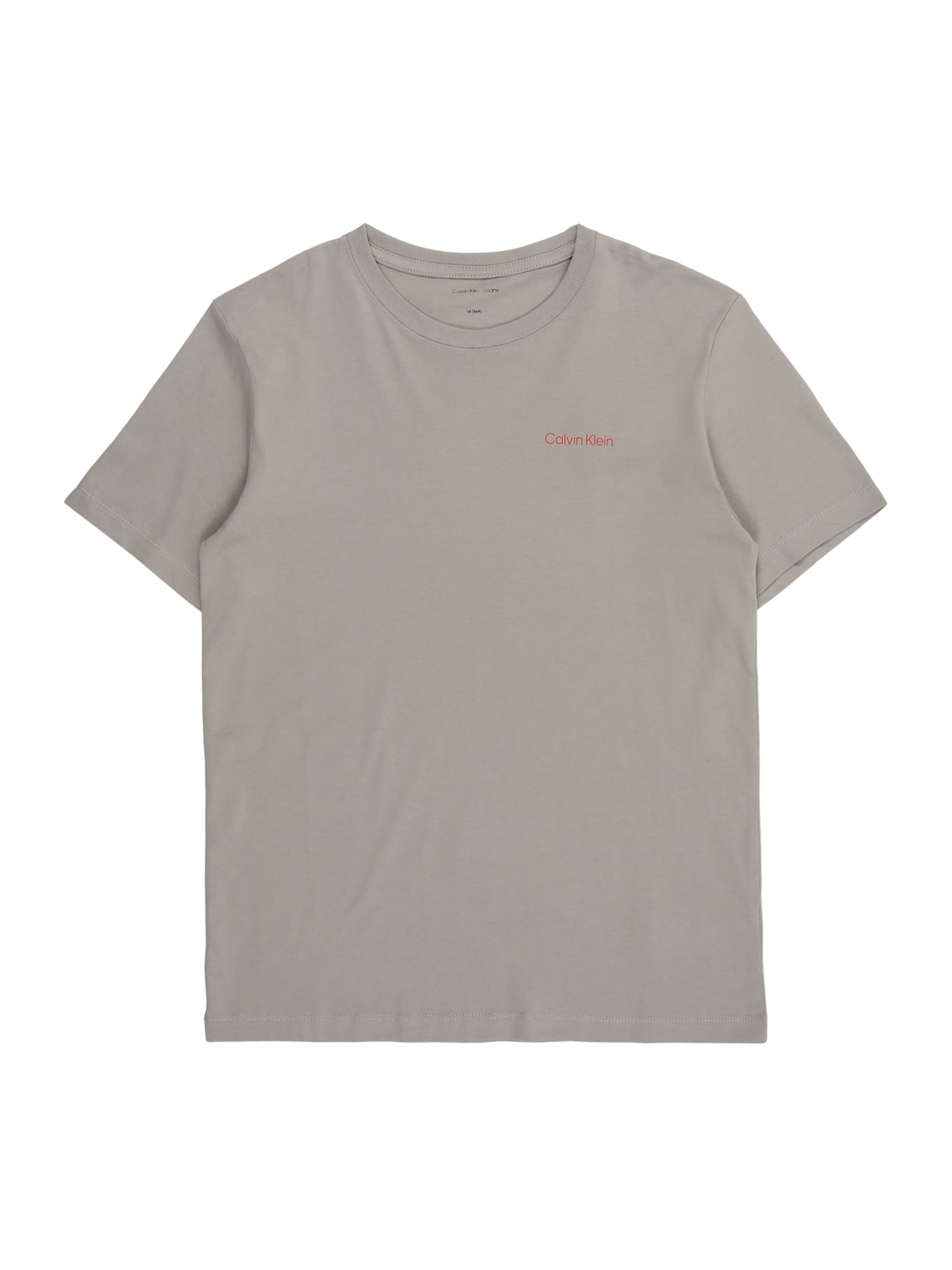 Calvin Klein Jeans Футболка в Серый: спереди