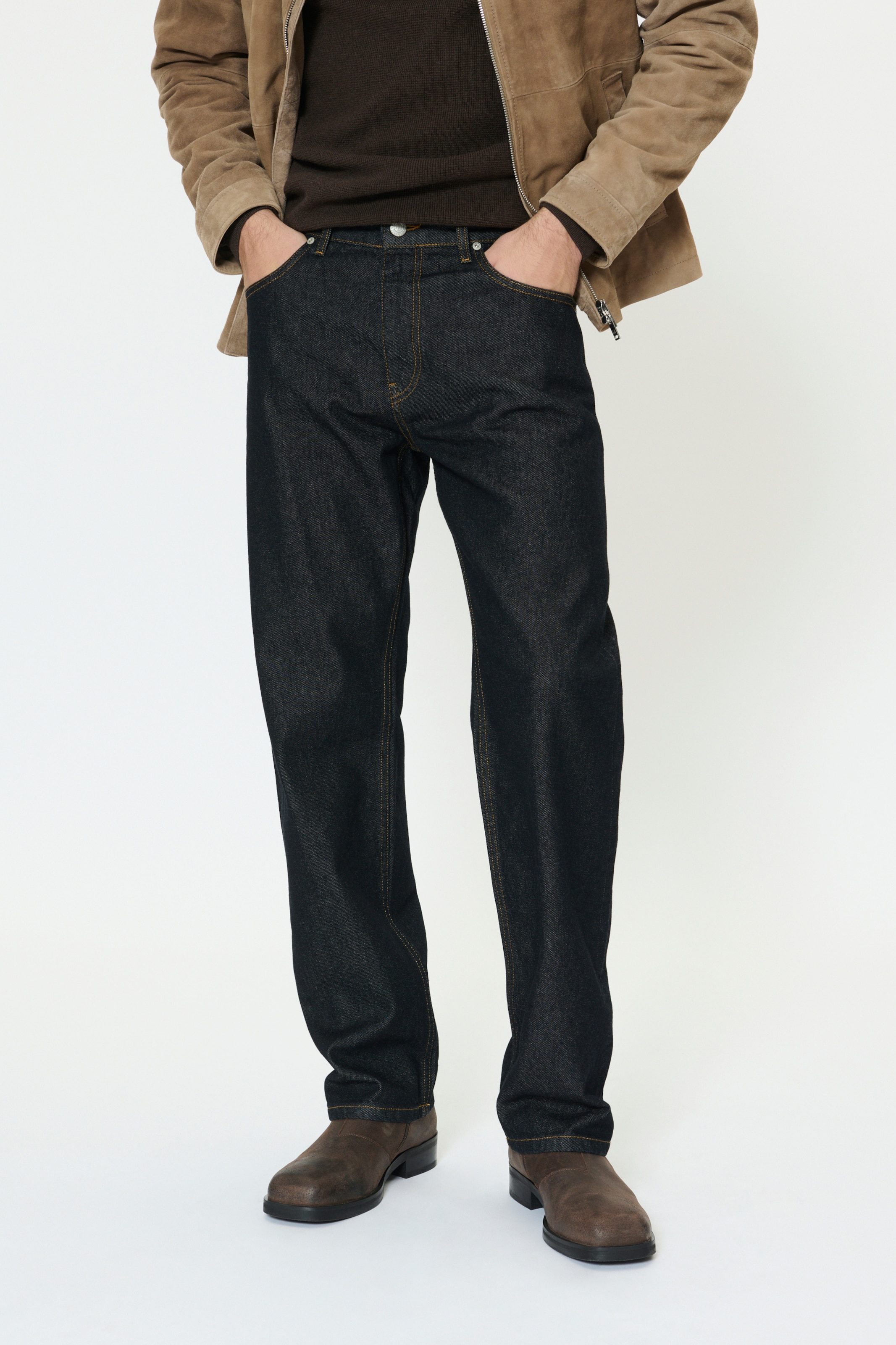 Matinique Loosefit Jeans 'Leland' i blå: forside