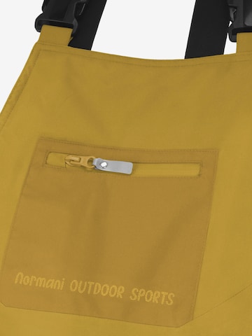 Regular Pantalon fonctionnel 'Paulatuk' normani en jaune