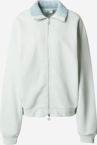 florence by mills exclusive for ABOUT YOU Sweatjacke 'Caro' in Grün: predná strana