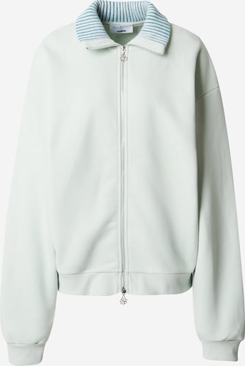 florence by mills exclusive for ABOUT YOU Bluza rozpinana 'Caro' w kolorze pastelowy zielony / białym, Podgląd produktu