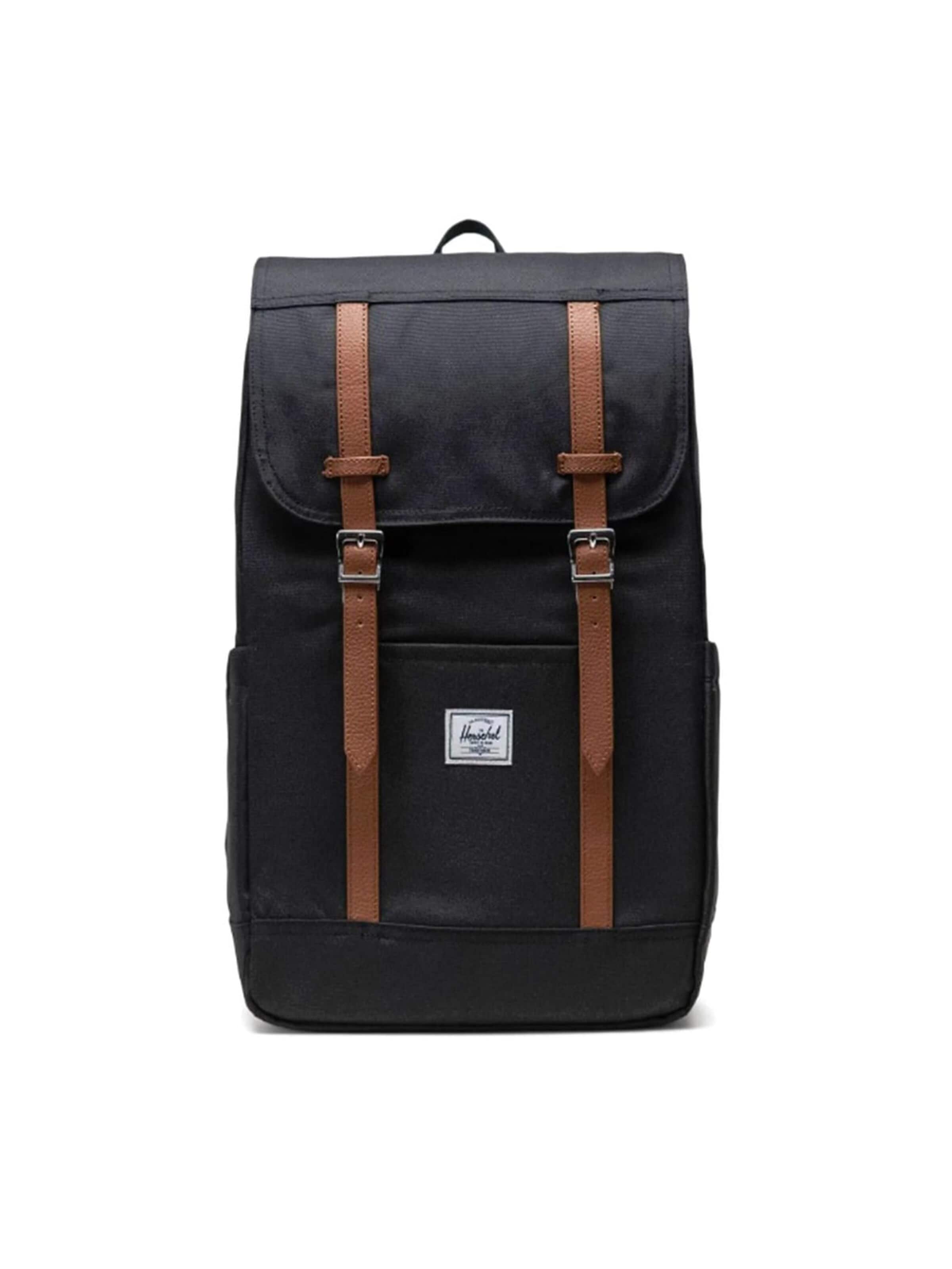 Herschel Plecak 'Retreat Backpack Black' w kolorze czarny: przód