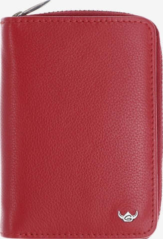 Porte-monnaies 'Madrid' GOLDEN HEAD en rouge : devant